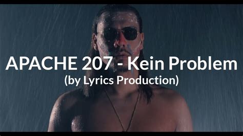 kein problem lyrics|Apache 207 – Kein Problem Lyrics .